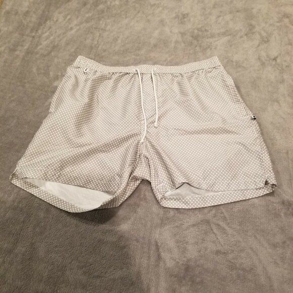 Swim By Cotton On Men's Swimwear Shorts Large Elastic Waist Drawstring Geo